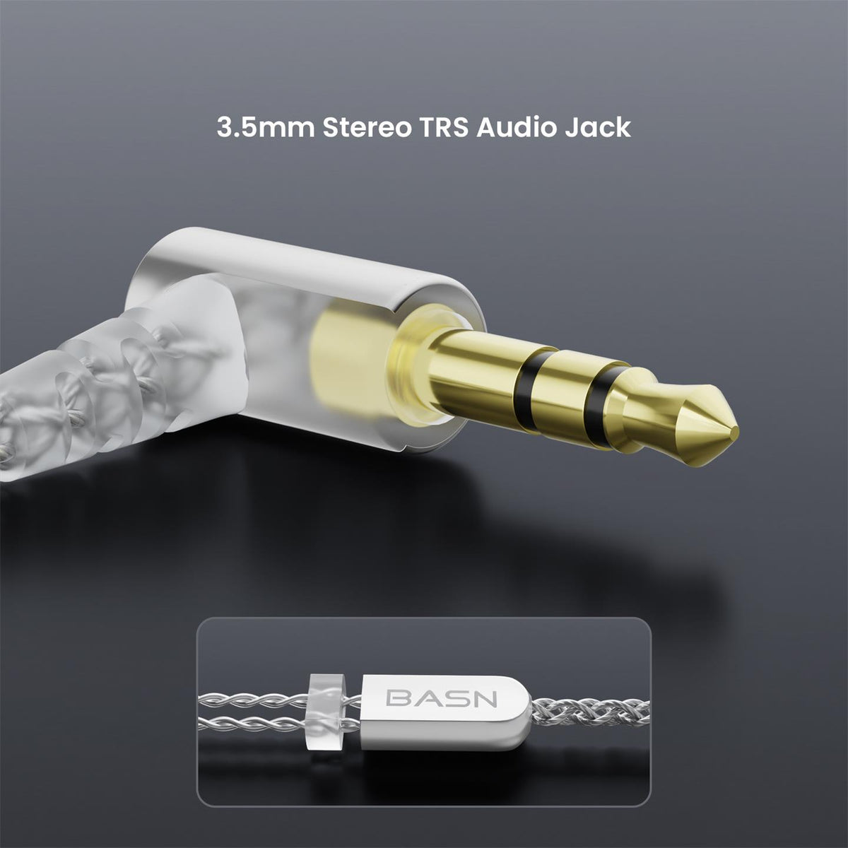 BASN SC100 2-Pin 0.78mm Replaceable Cable