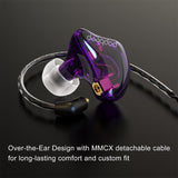 basn bsinger in ear monitors headphones noise isolation earphones dual dynamic drivers comfortable earbuds headsets for musicians singers drummers MMCX Amazing Sound Sturdy and Durable Cables basn in ear monitor headphone for musician singer drummer shure iem westone earphone KZ in ear sennheiser custom in ear factory and manufacturer OEM ODM supplier and agent