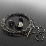 bmaster5 pe connector replaceable cable replacement cord basn in ear monitor headphone for musician singer drummer shure iem westone earphone KZ in ear sennheiser custom in ear factory and manufacturer