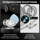 basn in ear monitor headphone for musician singer drummer shure iem westone earphone KZ in ear sennheiser custom in ear factory and manufacturer OEM ODM supplier and agent carrying case replacement cables silicone tips
