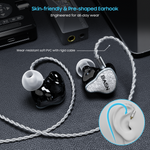basn in ear monitor headphone for musician singer drummer shure iem westone earphone KZ in ear sennheiser custom in ear factory and manufacturer OEM ODM supplier and agent