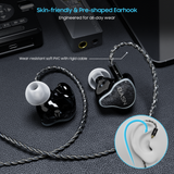 basn in ear monitor headphone for musician singer drummer shure iem westone earphone KZ in ear sennheiser custom in ear factory and manufacturer OEM ODM supplier and agent