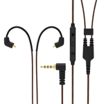 BASN FC200 Inline Mic MMCX Connector Detachable Replaceable Cables basn in ear monitor headphone for musician singer drummer shure iem westone earphone KZ in ear sennheiser custom in ear factory and manufacturer