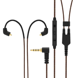 BASN FC200 Inline Mic MMCX Connector Detachable Replaceable Cables basn in ear monitor headphone for musician singer drummer shure iem westone earphone KZ in ear sennheiser custom in ear factory and manufacturer
