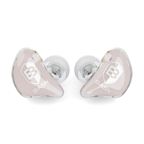 BASN in Ear Monitor Headphones (Pink)