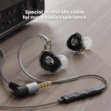 basn in ear monitor headphone for musician singer drummer shure iem westone earphone KZ in ear sennheiser custom in ear factory and manufacturer OEM ODM supplier and agent BASN ASONE 14.2mm Planar Driver in-Ear Monitors Earphone