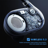 BASN AirS1 Open Ear Bluetooth 5.3 Air Conduction Headphones basn in ear monitor headphone for musician singer drummer shure iem westone earphone KZ in ear sennheiser custom in ear factory and manufacturer OEM ODM supplier and agent