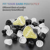 BASN Bmaster5 (1DD+4BA) MMCX connector In Ear Monitor Headphone (Gold)