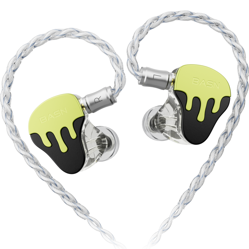BASN BmasterX 6 Drivers ( 1DD+3BA+2PZT) In Ear Monitor Headphone (GB)
