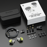 basn in ear monitor headphone for musician singer drummer shure iem westone earphone KZ in ear sennheiser custom in ear factory and manufacturer OEM ODM supplier and agent carrying case replacement cables silicone tips
