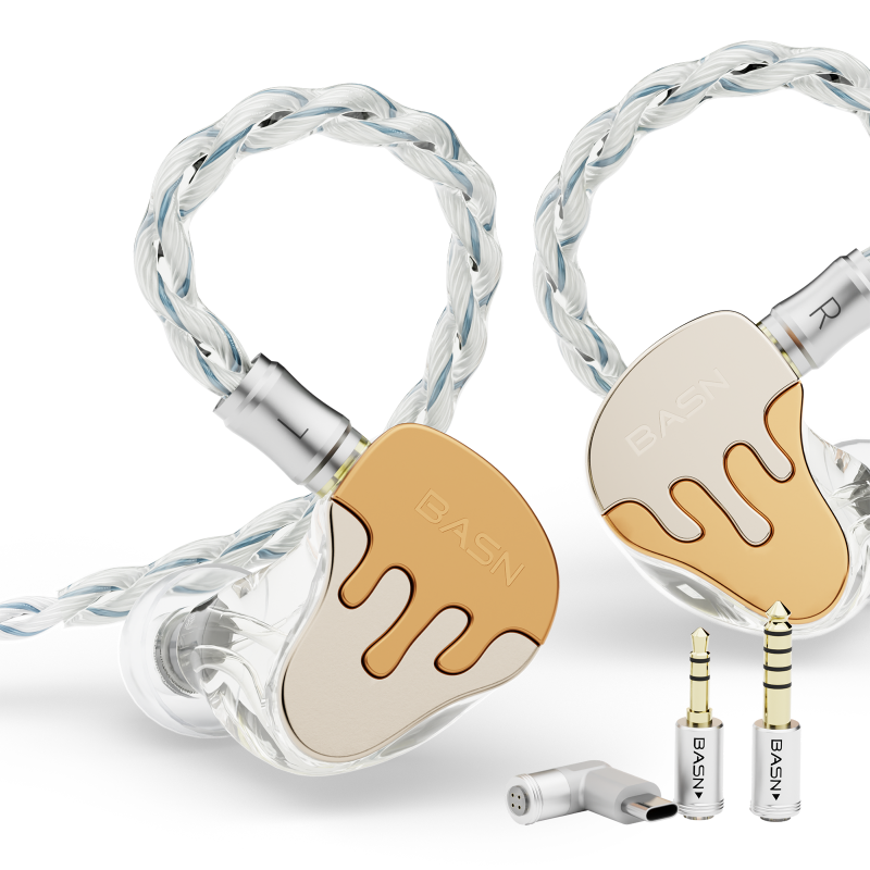 BASN BmasterX 6 Drivers In Ear Monitor Headphone (Type C/3.5/4.4mm Jac