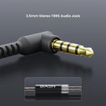 BASN FC100 2-Pin 0.78mm Replaceable Cable basn in ear monitor headphone for musician singer drummer shure iem westone earphone KZ in ear sennheiser custom in ear factory and manufacturer OEM ODM supplier and agent