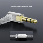 BASN SC100 2-Pin 0.78mm Replaceable Cable basn in ear monitor headphone for musician singer drummer shure iem westone earphone KZ in ear sennheiser custom in ear factory and manufacturer OEM ODM supplier and agent