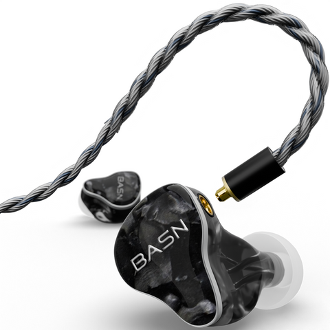BASN Bmaster5 (1DD+4BA) MMCX connector In Ear Monitor Headphone (Black