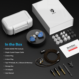 basn in ear monitor headphone for musician singer drummer shure iem westone earphone KZ in ear sennheiser custom in ear factory and manufacturer OEM ODM supplier and agent carrying case replacement cables silicone tips

