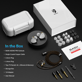 basn in ear monitor headphone for musician singer drummer shure iem westone earphone KZ in ear sennheiser custom in ear factory and manufacturer OEM ODM supplier and agent carrying case replacement cables silicone tips
