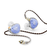 BASN ASONE 14.2mm Planar Driver in-Ear Monitors Earphone with Two Detachable MMCX Cables for Musicians Drummers Bass Players Singers(Pink)basn in ear monitor headphone for musician singer drummer shure iem westone earphone KZ in ear sennheiser custom in ear factory and manufacturer 