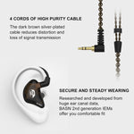 basn in ear monitor headphone for musician singer drummer shure iem westone earphone KZ in ear sennheiser custom in ear factory and manufacturer OEM ODM supplier