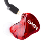 Clearance Sale-BASN Tempos In Ear Monitors Headphones(Red)