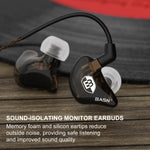 basn in ear monitor headphone for musician singer drummer shure iem westone earphone KZ in ear sennheiser custom in ear factory and manufacturer OEM ODM supplier