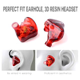 Clearance Sale-BASN Tempos In Ear Monitors Headphones(Red)