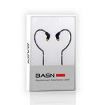  basn mmcx headphone earphone detachable replaceable cable suitable for basn bsinger bmaster metalen shure se215 se315 se425 se535 basn in ear monitor headphone for musician singer drummer shure iem westone earphone KZ in ear sennheiser custom in ear factory and manufacturer