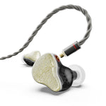 BASN Bmaster5 in Ear Monitors, 1DLC Diaphragm+4BA 5 Drivers IEM Earphones with Silver-Plated OFC Cable, Noise Isolation Wired Earbuds for Musicians basn in ear monitor headphone for musician singer drummer shure iem westone earphone KZ in ear sennheiser custom in ear factory and manufacturer OEM ODM supplier