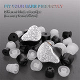 BASN Bmaster5 in Ear Monitors, 1DLC Diaphragm+4BA 5 Drivers IEM Earphones with Silver-Plated OFC Cable, Noise Isolation Wired Earbuds for Musicians basn in ear monitor headphone for musician singer drummer shure iem westone earphone KZ in ear sennheiser custom in ear factory and manufacturer OEM ODM supplier