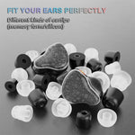 BASN Bmaster5 in Ear Monitors, 1DLC Diaphragm+4BA 5 Drivers IEM Earphones with Silver-Plated OFC Cable, Noise Isolation Wired Earbuds for Musicians basn in ear monitor headphone for musician singer drummer shure iem westone earphone KZ in ear sennheiser custom in ear factory and manufacturer OEM ODM supplier