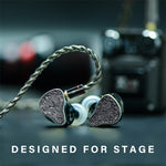 BASN Bmaster5 in Ear Monitors, 1DLC Diaphragm+4BA 5 Drivers IEM Earphones with Silver-Plated OFC Cable, Noise Isolation Wired Earbuds for Musicians basn in ear monitor headphone for musician singer drummer shure iem westone earphone KZ in ear sennheiser custom in ear factory and manufacturer OEM ODM supplier
