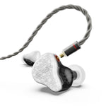 BASN Bmaster5 in Ear Monitors, 1DLC Diaphragm+4BA 5 Drivers IEM Earphones with Silver-Plated OFC Cable, Noise Isolation Wired Earbuds for Musicians basn in ear monitor headphone for musician singer drummer shure iem westone earphone KZ in ear sennheiser custom in ear factory and manufacturer OEM ODM supplier