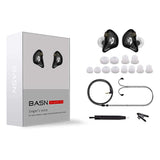 basn bsinger in ear monitors headphones noise isolation earphones dual dynamic drivers comfortable earbuds headsets for musicians singers drummers MMCX Amazing Sound Sturdy and Durable Cables basn in ear monitor headphone for musician singer drummer shure iem westone earphone KZ in ear sennheiser custom in ear factory and manufacturer OEM ODM supplier