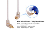 basn silver-plated mmcx headphone earphone detachable replaceable cable basn in ear monitor headphone for musician singer drummer shure iem westone earphone KZ in ear sennheiser custom in ear factory and manufacturer OEM ODM supplier and agent