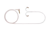 basn silver-plated mmcx headphone earphone detachable replaceable cable basn in ear monitor headphone for musician singer drummer shure iem westone earphone KZ in ear sennheiser custom in ear factory and manufacturer OEM ODM supplier and agent