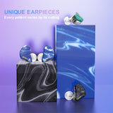 BASN MMCX in Ear Monitor Headphones with 2 Upgraded Detachable Cables, Musicians Triple Driver Noise Isolating Earphones (Black) basn in ear monitor headphone for musician singer drummer shure iem westone earphone KZ in ear sennheiser custom in ear factory and manufacturer OEM ODM supplier