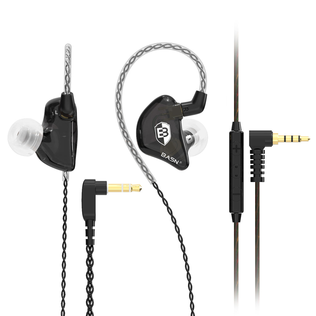 BASN Bsinger PRO In Ear Monitor Headphones Black