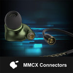 BASN Metalen 4 Drivers in-Ear Monitor Headphones, Noise Isolating IEMs with Deep Bass, for Musicians Singers Drummers Bassists basn in ear monitor headphone for musician singer drummer shure iem westone earphone KZ in ear sennheiser custom in ear factory and manufacturer OEM ODM supplier and agent