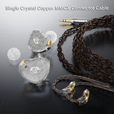 BASN ASONE 14.2mm Planar Driver in-Ear Monitors Earphone with Two Detachable MMCX Cables for Musicians Drummers Bass Players Singers(Grey) basn in ear monitor headphone for musician singer drummer shure iem westone earphone KZ in ear sennheiser custom in ear factory and manufacturer 